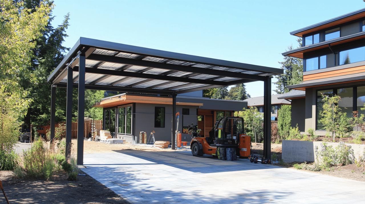 Installation de votre carport aluminium sur mesure : pourquoi confier le travail a un pro ?